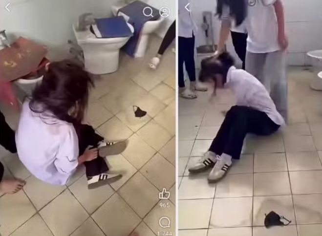 Hiệu trưởng nói gì về vụ nữ sinh bị đ:á::nh hội đồng trong nhà vệ sinh: Không ngờ đến luôn.